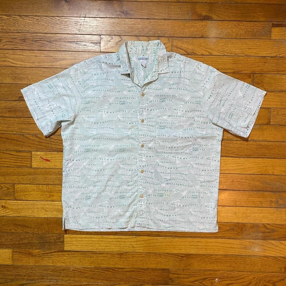 Patagonia Other - Vintage Patagonia A/C cotton buttonup shirt koi fish pattern